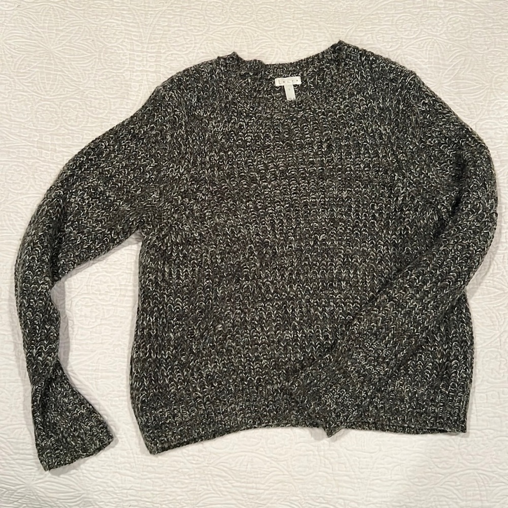 Green Leith Oversized Sweater